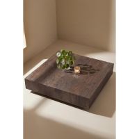 Svea Sheena salontafel 80x80 cm MDF - mocca