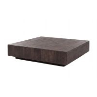 Svea Sheena salontafel 80x80 cm MDF - mocca