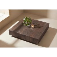 Svea Sheena salontafel 80x80 cm MDF - mocca