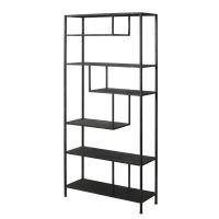 Light & Living Ylaya stellingkast 213 cm - antiek zwart