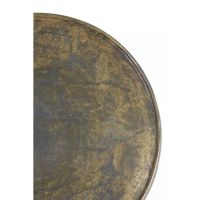 Light & Living Babina salontafel Ø67,5x37 cm - antiek brons