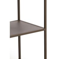 Light & Living Ylaya wandkast open 100x35x203 cm - mat bruin