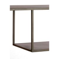 Light & Living Ylaya wandkast open 100x35x203 cm - mat bruin