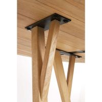 Light & Living Quenza ronde eettafel Ø120 cm mangohout - naturel