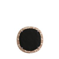 Light & Living Leyla poef Ø40x46 cm - terra/beige