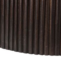 Salvator ronde salontafel - Ø80 cm - hout - walnoot bruin van het woonmerk Livingfurn