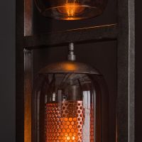 Wrexham vloerlamp 4L 190 cm staal smoke van het woonmerk Fraaai
