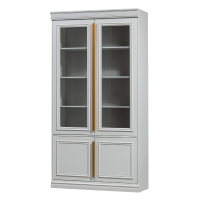 Organize vitrinekast/buffetkast 110 cm grenen van het woonmerk BePureHome