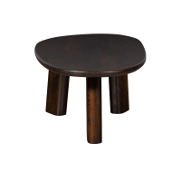 Roundly salontafel mangohout 110x60 cm walnoot van het woonmerk BePureHome