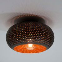 Gear plafondlamp Ø35 cm metaal punch van het woonmerk Fraaai