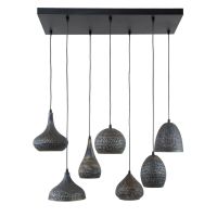 Gear hanglamp 7L 100 cm metaal punch van het woonmerk Fraaai