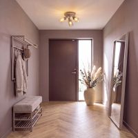 Fraaai Lucien plafondlamp rond 3-lichts - beige
