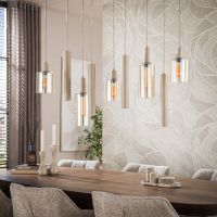 Fraaai Lucien hanglamp 5+4-lichts
