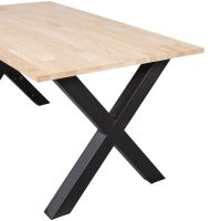 Woood Combi-Tablo eiken 160x90 cm + Alkmaar poot