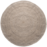 Woood Utopia vloerkleed rond ø200 cm - naturel