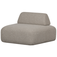 Woood Sterck fauteuil met verplaatsbare rugleuning - naturel
