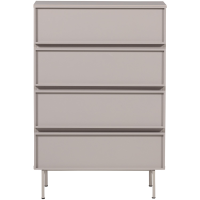 Woood Tours ladekast 4 lades melamine/mdf - zand