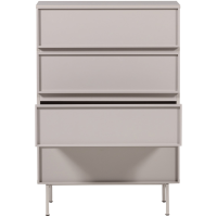 Woood Tours ladekast 4 lades melamine/mdf - zand