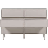 Woood Tours ladekast 6 lades melamine/mdf - zand