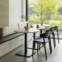 Woood Tablo restauranttafel tussenstuk 80x68 cm - dakargrau