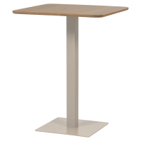 Woood Tablo bartafel afgeronde hoek - transparant