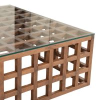 Eleonora salontafel Heras - bruin