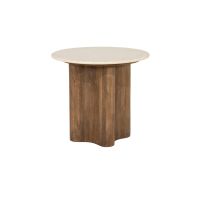 Eleonora bijzettafel Bodhi mangohout - beige