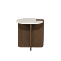 Eleonora Bijzettafel Filou - eiken fineer/keramiek