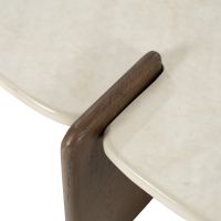 Eleonora Salontafel Filou klein - eiken fineer/keramiek