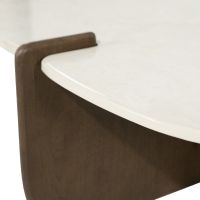 Eleonora Salontafel Filou klein - eiken fineer/keramiek