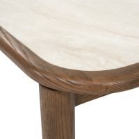 Eleonora Salontafel Gabi 120x60 cm - eiken fineer/keramiek