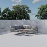 Svea Deidre loungeset - beige/beige polywood