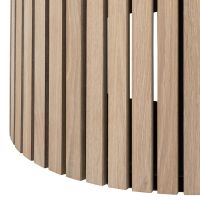 Nøra Erin ronde eettafel Ø120x75 cm | geolied eiken - naturel