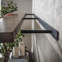 Fraaai Marino wandplank - 120 cm - acaciahout - bruin
