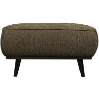 Woood Statement hocker structure velvet