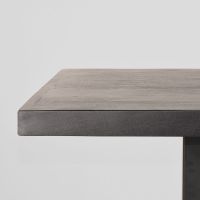 Label51 Restaurant/Bartafel 120x70x108 cm - straight edge - zwart