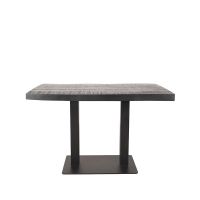 Label51 Restauranttafel 120x70x74 cm - tree - zwart