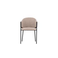 Svea Eveline eetkamerstoel - velvet - beige