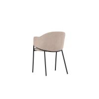 Svea Eveline eetkamerstoel - velvet - beige