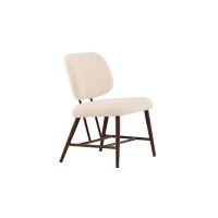 Svea Miso fauteuil - teddy - wit