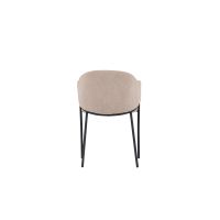 Svea Eveline eetkamerstoel - velvet - beige