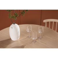 Svea Ugo ronde eettafel - ø120 cm - rubberhout - whitewash