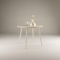 Svea Sano ronde eettafel - ø100 cm - whitewash