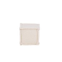 Svea Rex hocker - boucle - lichtgrijs