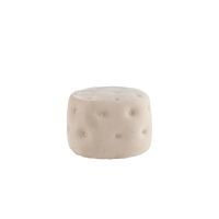 Svea Juno hocker - velvet - beige
