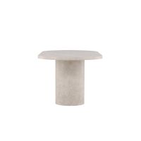 Svea Antonio ovale eettafel - 100 x 200 cm - marmerlook