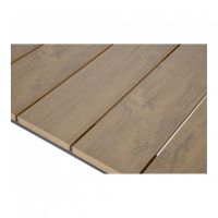 Arezzo tuintafel rechthoek polywood teaklook 160x90 cm van het woonmerk Les