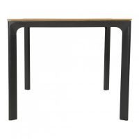 Arezzo tuintafel rechthoek polywood teaklook 160x90 cm van het woonmerk Les