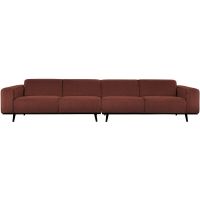 Woood 4-Zits Bank Statement XL 372 Cm Bouclé 