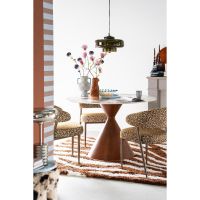 By-Boo ronde eettafel Roka - roestbruin
